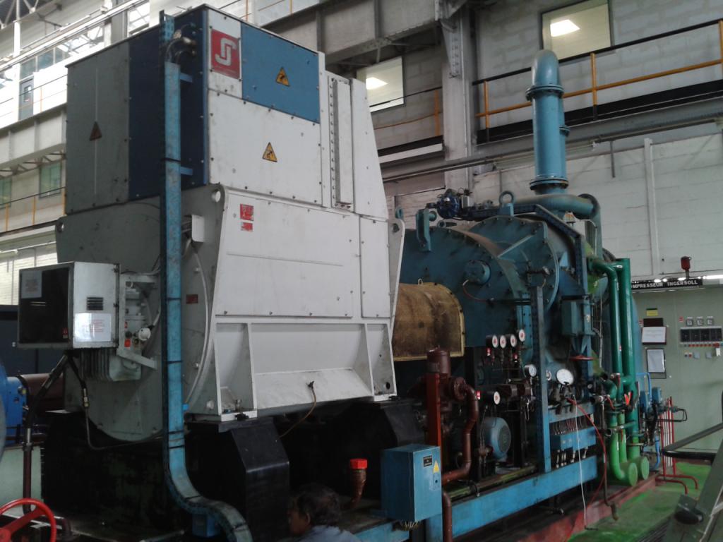 Moteur de compresseur 2100kW - Cléon